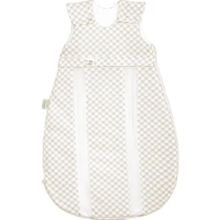 Odenwälder Jersey-Schlafsack Prima Klima Check Soft Cookie 60 Cm - 130 Cm