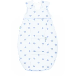 Odenwälder Jerseyschlafsack Airpoints Stars Cool Blue 60cm - 110cm