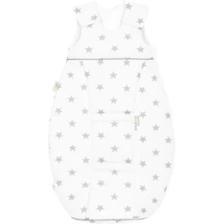 Odenwälder Jerseyschlafsack Airpoints Stars Light Grey 60cm - 110cm