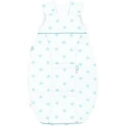 Odenwälder Jerseyschlafsack Airpoints Stars Soft Mint 60cm - 110cm