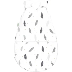 Odenwälder Jerseyschlafsack Mucki®air Feather Grey 60 Cm - 110 Cm