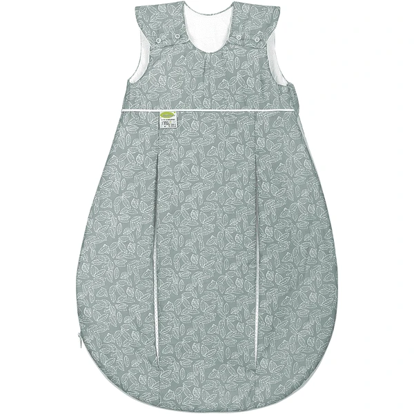 Odenwälder Primaklima Baumwoll-Schlafsack White Leaves Grey 3 Odenwälder Primaklima Baumwoll-Schlafsack White Leaves Grey