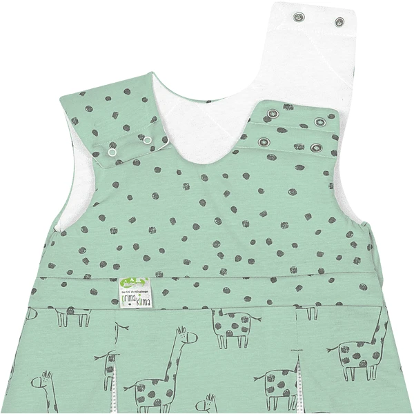 ODENWÄLDER Primaklima Jersey-Schlafsack Happy Giraffe Deep Forest 4 ODENWÄLDER Primaklima Jersey-Schlafsack Happy Giraffe Deep Forest – Bild 2