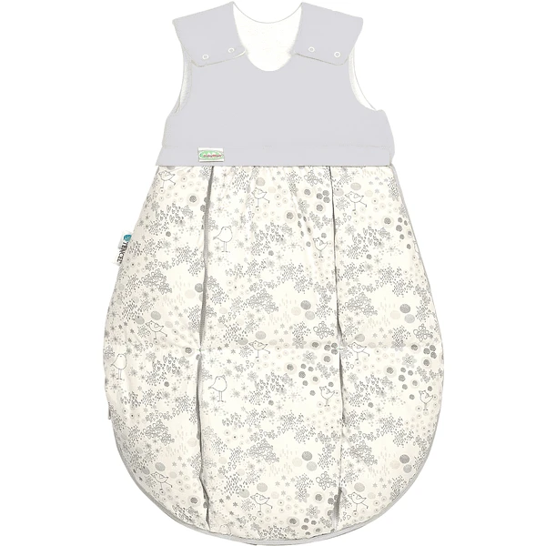 Odenwälder Schlafsack 2-tlg. 4allSeasons Flower Birds Grey 70 - 110 Cm 3 Odenwälder Schlafsack 2-tlg. 4allSeasons Flower Birds Grey 70 - 110 Cm