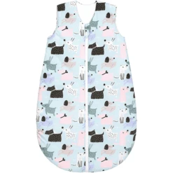 Odenwälder Schlafsack Basic Dogs Cold Mint 70 Cm - 110 Cm