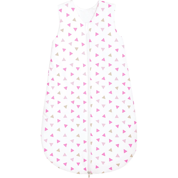 Odenwälder Schlafsack Jersey Dreiecke Pink 70 - 110 Cm 3 Odenwälder Schlafsack Jersey Dreiecke Pink 70 - 110 Cm