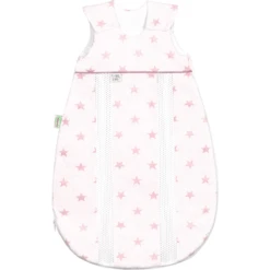 Odenwälder Schlafsack Jersey Prima Klima Stars Candy Pink 60 - 130 Cm