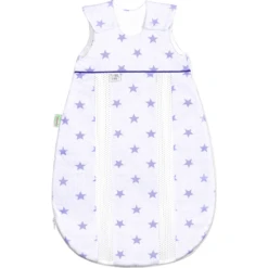 Odenwälder Schlafsack Jersey Prima Klima Stars Soft Violett 60 - 130 Cm