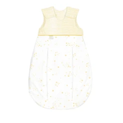 Odenwälder Schlafsack Jersey Prima Klima Sterne Mustard