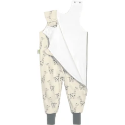 ODENWÄLDER Sommer-Schlafoverall Hopsi Happy Giraffe Soft Sand -Geschäft Für Babyschlafsackzubehör odenwaelder sommer schlafoverall hopsi happy giraffe soft sand a415494 2