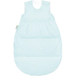 Odenwälder Thermo-Nest Daunenschlafsack Dots Soft Mint