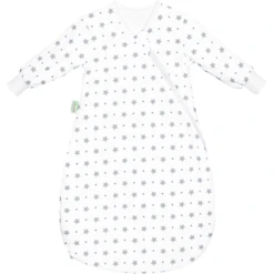 Odenwälder Unterzieh-BabyNest Stars Light Grey 50 - 70 Cm