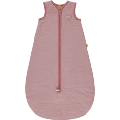 Steiff Girls Schlafsack, Rosa Gestreift