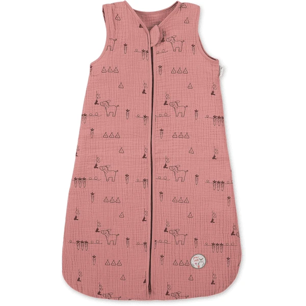 Sterntaler Musselin-Schlafsack Emmis Garden Rot 3 Sterntaler Musselin-Schlafsack Emmis Garden Rot