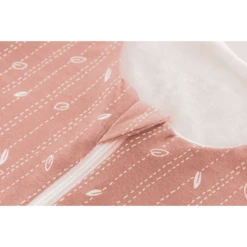 Träumeland Ganzjahresschlafsack LIEBMICH Blätter Rosa -Geschäft Für Babyschlafsackzubehör traeumeland ganzjahresschlafsack liebmich blaetter rosa a349528 4