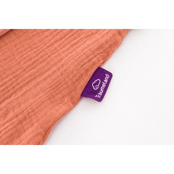 Träumeland Sommerschlafsack LIEBMICH Musselin Aprikose 7 Träumeland Sommerschlafsack LIEBMICH Musselin Aprikose – Bild 5