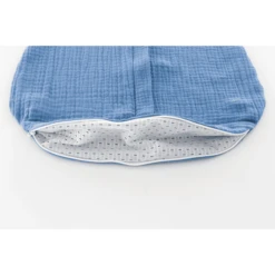Träumeland Sommerschlafsack LIEBMICH Musselin Hellblau -Geschäft Für Babyschlafsackzubehör traeumeland sommerschlafsack liebmich musselin hellblau a354021 5