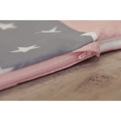 ULLENBOOM® Schlafsack Rosa Grau -Geschäft Für Babyschlafsackzubehör ullenboom schlafsack rosa grau a293525 4