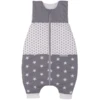 ULLENBOOM Sommer-Schlafsack Mit Füßen Graue Sterne -Geschäft Für Babyschlafsackzubehör ullenboom sommer schlafsack mit fuessen graue sterne a378455