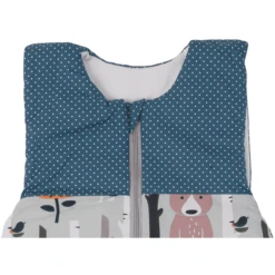 ULLENBOOM Sommer-Schlafsack Mit Füßen Waldtiere Petrol -Geschäft Für Babyschlafsackzubehör ullenboom sommer schlafsack mit fuessen waldtiere petrol a378445 1